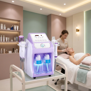เครื่องทำทรีทเมนต์ผิวหน้าแบบไฮโดร-ออกซิเจน 6-in-1 แบบฟองขนาดเล็ก ไม่ต้องหยุดการทำงาน พร้อมหัวฉีดออกซิเจนร้อน-เย็น ลดเลือนริ้วรอย - Product Image 1