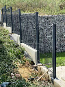 Postes de Cercado para Jardín Estilo Español, Hierro y Acero Galvanizado con Recubrimiento en Polvo, Anti-Escalada, Seguridad para Patio, Certificación CE, para Venta al por Mayor - Product Image 3