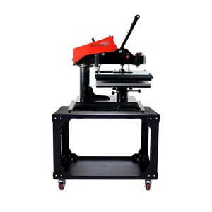 Micro tec HPS-02W bewegliche Hitze presse Maschinen ständer 4 Universal rollen mit Bremsen Hitze presse Arbeitstisch Hitze presse mit Ständer - Product Image 3
