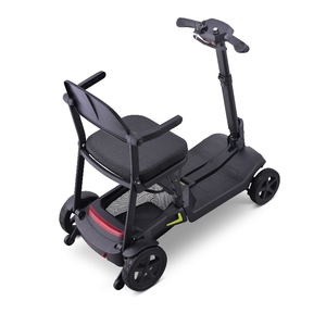 4 Wheel Electric Scooter 16kg Foldable Lightweight Aluminum Alloy Seat With LED Light App <b>Control</b> Mobility Scooter 270W Motor - Product Image 3