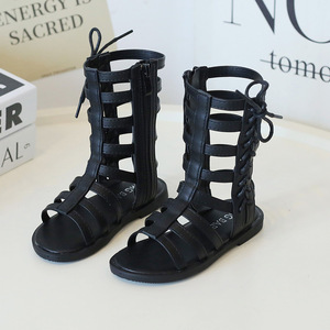 بيع بالجملة أحذية جيلي روماني بتصميم أجوف جيد التهوية للصيف صندل مطرز بالخرز من حجر الراين الأبيض غير الرسمي - Product Image 6