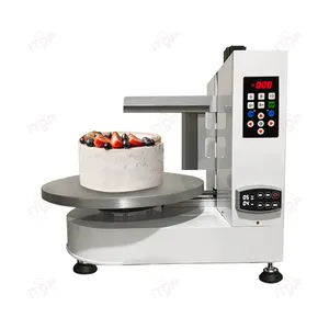 Cake Machine Decorating Automatic Decorate Commercial Icing Cakes Making Spreading Coating Smoothing Frosting Machines