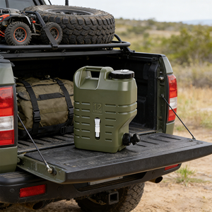 Contenedor de Agua Resistente de PE/PP de 12L con Grifo para Camping, Senderismo y Actividades al Aire Libre - Product Image 1