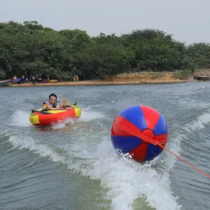 Tubo remolcable FDS para canotaje, equipo de deportes acuáticos, tubo de barco remolcable inflable para Paseo en una persona