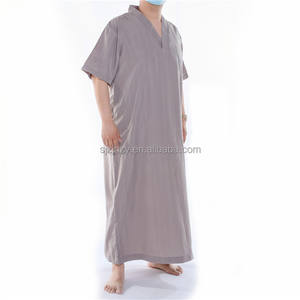 Vestido musulmán de estilo saudita, ropa árabe, Thobe, Thawb, <span class=keywords><strong>Galabiya</strong></span>, caftán, Jabah - Product Image 2