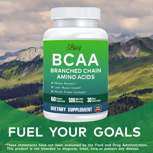 Integratore Sportivo <span class=keywords><strong>BCAA</strong></span> (Aminoacidi a Catena Ramificata) 1000MG Personalizzabile con Etichetta Privata per la Crescita Muscolare negli Adulti - Product Image 3