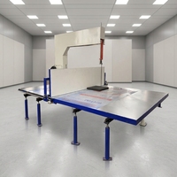 Vente directe d'usine, machine à découper les éponges verticalement pour la fabrication de matelas en éponge