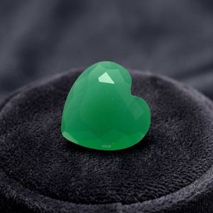 Haute Facettes Lâche 5mm Coeur Coupe Naturel Vert/Rouge/Noir Onyx Pierres Précieuses Boucle Propre IGI Certifié En Gros Usine Prix Fine - Product Image 4