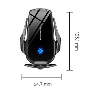 Chargeur sans fil 3 en 1 à charge rapide M11L, chargeur de téléphone 15 W, chargeur de téléphone magnétique automatique pour voiture - Product Image 6