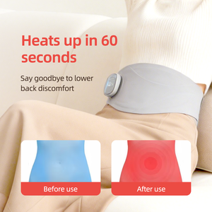 Cinturón Térmico de Grafeno <span class=keywords><strong>Warm</strong></span> <span class=keywords><strong>Palace</strong></span> con 3 Niveles de Ajuste de Temperatura, Calentador Portátil para la Cintura para Aliviar Cólicos Menstruales - Product Image 4