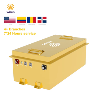 Batterie liquide haute intensité Wiren 51,2 V 100 Ah, décharge de crête 400 A, W51105, 6000 cycles, pour moteurs électriques, navettes de station balnéaire, hôtellerie - Product Image 3