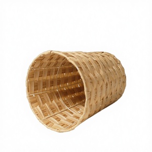 Custom PE Rattan Storage <b>Baskets</b> with Metal Frame Handwoven Multifunction Eco-Friendly for Bathroom & Drink/Food Storage - Product Image 3