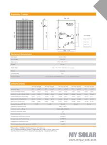MYPVTECH 高出力350W PV太陽光パネル 単結晶モジュール 優れた性能 - Product Image 3