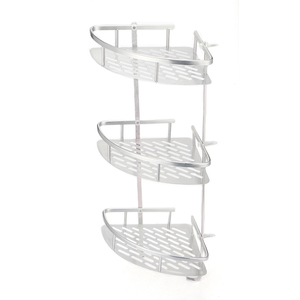 Scaffale <span class=keywords><strong>angolare</strong></span> a 3 livelli per bagno, <span class=keywords><strong>porta</strong></span> <span class=keywords><strong>shampoo</strong></span>, cosmetici, organizer da <span class=keywords><strong>doccia</strong></span> e cucina, set di accessori da bagno - Product Image 2