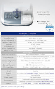 SHTOPVIEW Alat Refraktometer <span class=keywords><strong>Keratometer</strong></span> Otomatis Terpopuler Autorefraktor Refraktometer Autorefraktometer <span class=keywords><strong>FA</strong></span>-<span class=keywords><strong>6100A</strong></span> - Product Image 5