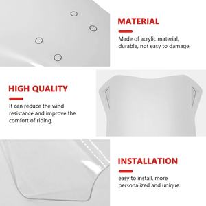 สปอยเลอร์บังลมหน้ารถมอเตอร์ไซค์ <span class=keywords><strong>Suzuki</strong></span> <span class=keywords><strong>V</strong></span>-<span class=keywords><strong>STROM</strong></span> 250SX ปี <span class=keywords><strong>2023</strong></span>-2025  ชิ้นส่วนบังลมใหม่ แผ่นกันลม  แผ่นบังลมแฟริ่ง - Product Image 6