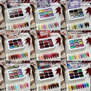 Nuevo Set de Esmalte de Uñas en Gel Transparente para Modelar, Otoño-Invierno, con Logotipo Personalizado, Sólido, Venta al Por Mayor - Product Image 1