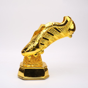 Customizable Golden Football Boot Sports Resin Champions <strong>Trophy</strong> <strong>Cup</strong> <strong>Big</strong> Soccer <strong>Trophies</strong> Medals and Plaques - Product Image 1