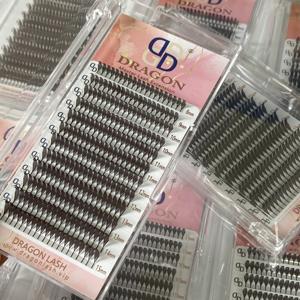 Extensiones de Pestañas Personalizadas Super Matter Black Comic Spire Full Volume 15-20mm Mix Anime C D Promade Fan Manga - Product Image 1