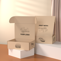 Caja de Cartón Plegable Personalizada para Hamburguesas, Caja de Papel para Hamburguesas Ecológica de Grado Alimenticio