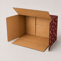 Cartons ondulés UN personnalisés à 5 plis, extra-résistants et épaissis, emballage robuste pour le transport de marchandises