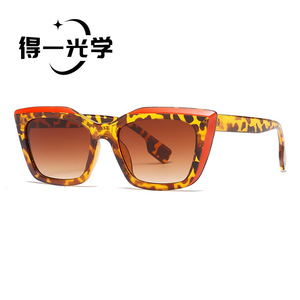 Cat Eye <b>Sunglasses</b> Black PC Frame UV400 Protection Unisex - Product Image 3