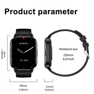 Водонепроницаемые Смарт-часы с большим экраном - Product Image 6