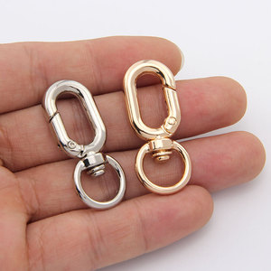 Zinc Alloy Dog Buckle Hardware Keychain <b>Ring</b> DIY Bag Accessories Spring 2023 High Quality - Product Image 2
