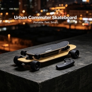 Mini Patineta Eléctrica de Doble Motor de 300W con Control Remoto para Adultos y Adolescentes - Product Image 5
