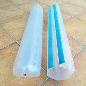 PVC Inflatable U-Shaped Float Tubes White Semi-Circular Design For Water Play <b>Towables</b> - Product Image 3
