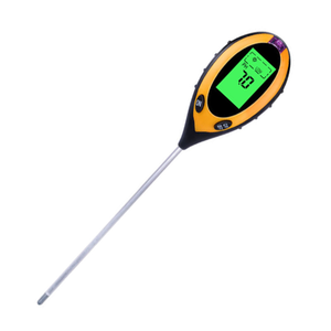 Sensore per Piante 4-in-1, Tester Digitale del Suolo, Misuratore di <span class=keywords><strong>pH</strong></span>, Temperatura, Umidità e Luce, Materiale ABS, Garanzia di 1 Anno per Giardino e Fattoria - Product Image 1