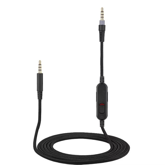 D1623 2m length 3.5mm audio cable with volume control