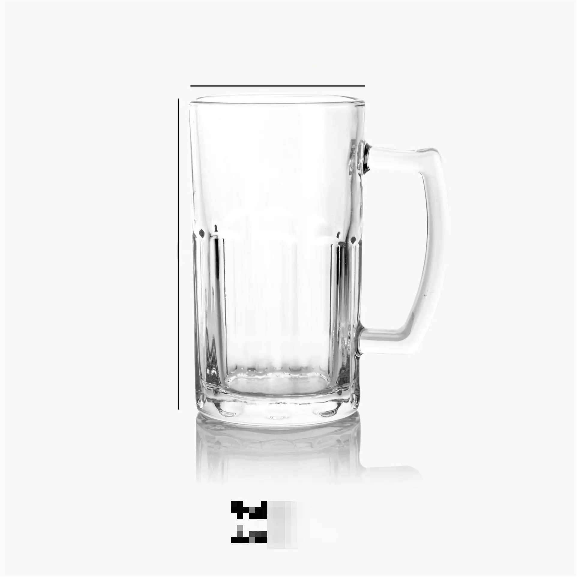 Bán nóng sinh thái thân thiện Cocktail sang trọng tasse Borosilicate cốc thủy tinh cốc thủy tinh cốc bia nhỏ cho gia đình và thanh trà với nắp tre