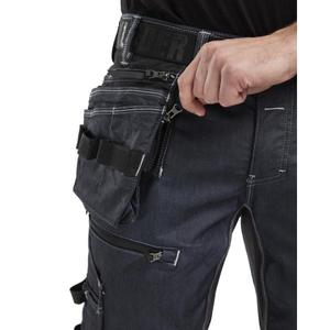 BLAKLADER - 199011418999C58 Pantalon Craftsman stretch X1900 Bleu marine/noir-PANTALON DE TRAVAIL EAN 7330509531907 - Product Image 4