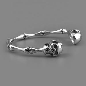 Brazalete de Acero Inoxidable con Diseños de Calaveras Fantasma para Hombre, Precio al por Mayor - Product Image 5