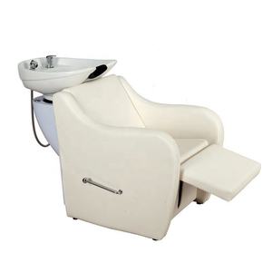 Modern Simple Custom Color Backwash Ceramic <b>Shampoo</b> Bowl Sink <b>Chair</b> <b>Shampoo</b> <b>Chair</b> Station Spa Salon Beauty Bowls <b>Shampoo</b> <b>Chair</b> - Product Image 1