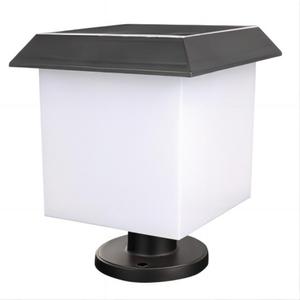 높은 밝기 야외 정원 현대 풍경 포스트 조명 방수 무선 게이트 장식 광장 Led 태양 기둥 램프 - Product Image 6