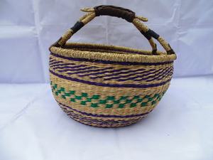 Cesta de Almacenamiento Rectangular Moderna de Seagrass Natural Hecha a Mano, Plegable, de Bajo Precio, Producto de Cocina Popular - Product Image 5