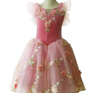 Nuovo Tutù <span class=keywords><strong>da</strong></span> Balletto 2023, Tutù Romantico Morbido per Bambini, Costumi <span class=keywords><strong>da</strong></span> Danza Fiabesca per Bambini - Product Image 1