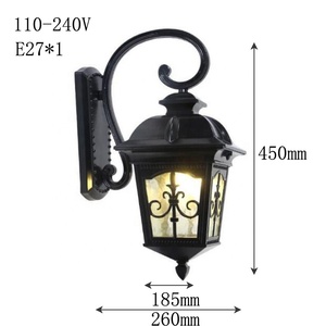 Linterna de luz montada en pared, brillante, contemporánea, <span class=keywords><strong>para</strong></span> Exterior, paisaje comercial, lámparas de pared Led - Product Image 4