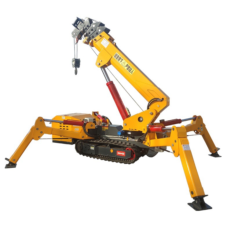 Max Load 6 Ton Mini Tower Spider Luffing Portal Construction Lifter Crane