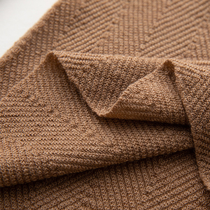 Pull-over en laine mérinos 100 % pour <span class=keywords><strong>femme</strong></span>, col rond, coupe ajustée, tricoté, motif vague <span class=keywords><strong>d</strong></span>'<span class=keywords><strong>eau</strong></span>, sans couture, en laine fine, idéal pour l'automne – Vente en gros - Product Image 5