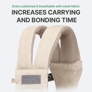 Porte-bébé Ergonomique Personnalisé en Coton pour Bébé et Tout-petit – Confort Optimal - Product Image 4