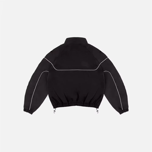 Tuta Sportiva Riflettente da Uomo, Completo Antivento in Nylon e Poliestere per Corsa Notturna e Attività all'Aperto - Product Image 2