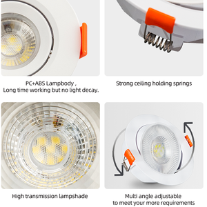 MELINZ Trần Âm Trần Mini Downlight Vòng Vuông 3W 5W 7W 9W 12W Spotlight <span class=keywords><strong>LED</strong></span> <span class=keywords><strong>Spot</strong></span> Light - Product Image 6