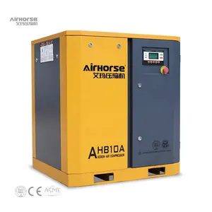 Hot bán tùy chỉnh hỗ trợ 5.5KW 7.5HP 300L Xăng ROTARY công nghiệp máy nén im lặng không khí-máy nén trục vít Máy nén khí