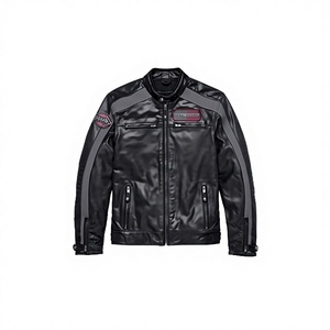 CLARNO STREETWEAR for LEATHER <b>JACKET</b>-Eco-Friendly & Windproof - Product Image 1