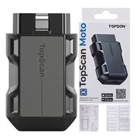TOPDON TopScan Moto: Diagnóstico Completo del Sistema con VIN Automático, Prueba Activa, Escaneo con un Clic y Eliminación de Códigos de Error