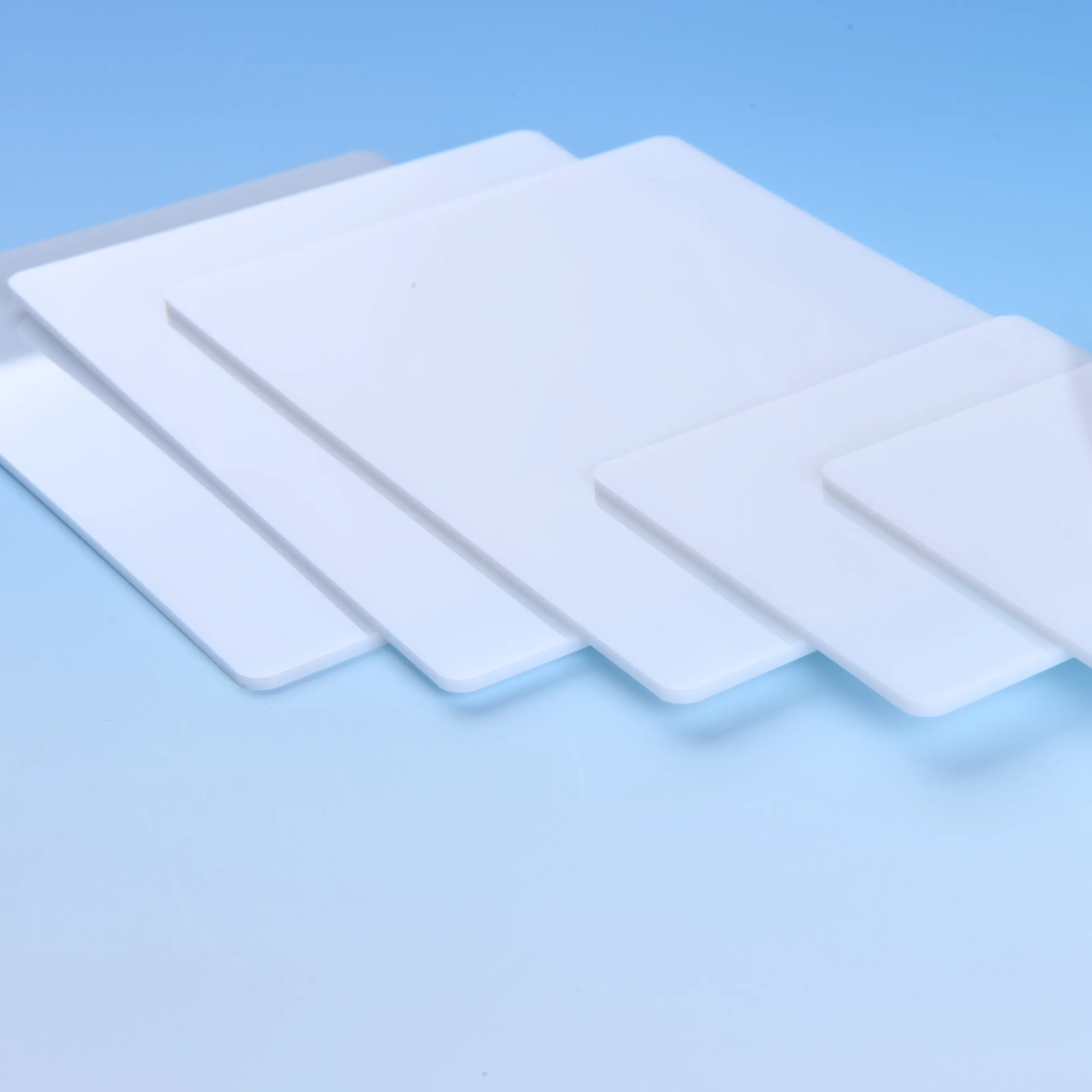 Plastic Regular Milky white 3mm plastic PET sheet for sign lighting panel