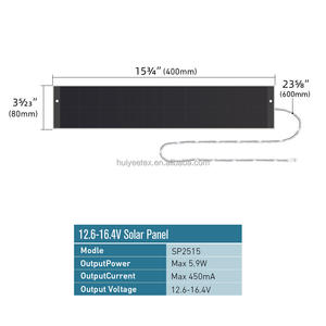 Panneau solaire compact avec ruban adhésif double face facile à installer pour stores enrouleurs <span class=keywords><strong>motorisés</strong></span> intégrés dans la batterie et les <span class=keywords><strong>volets</strong></span> de fenêtre - Product Image 4